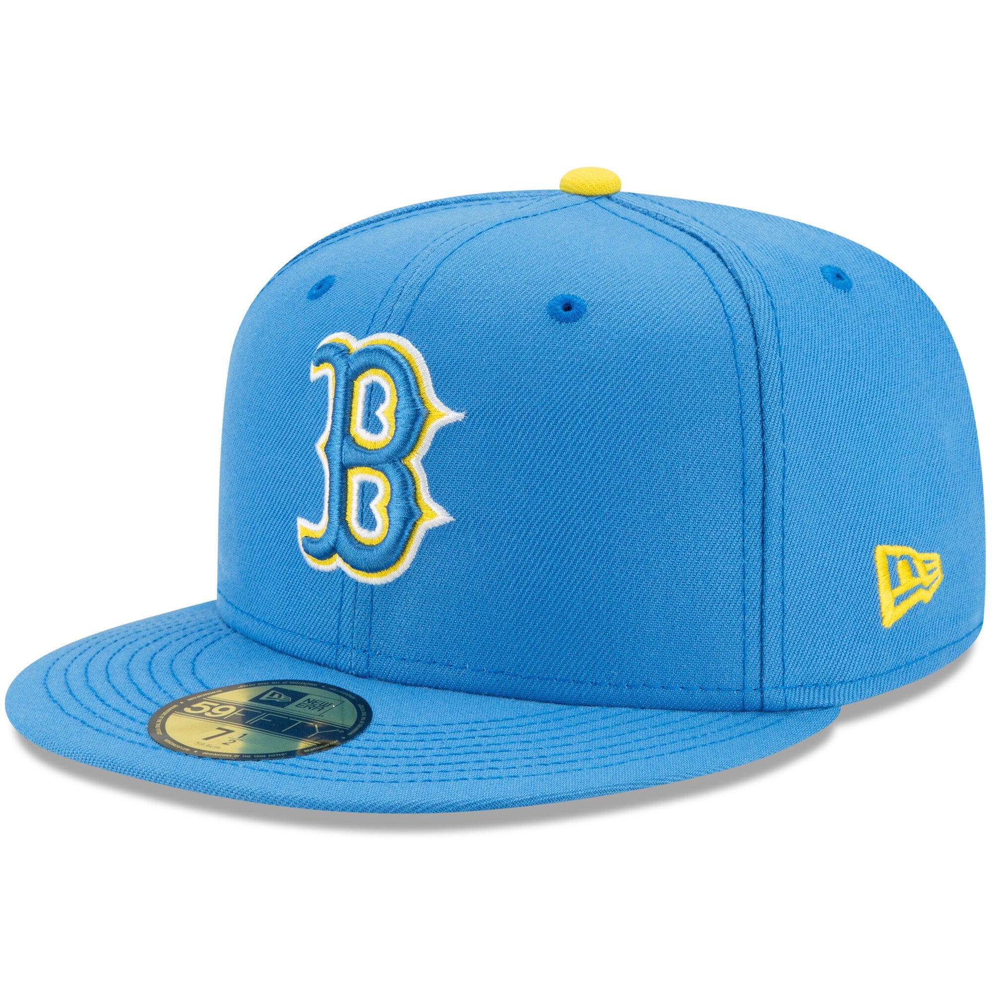 Boston Red Sox New Era 2021 City Connect 59FIFTY Fitted Hat - Light Blue
