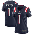 Women s Nike Cam Newton Navy New England Patriots Game Jersey