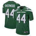 Men s Nike Jamien Sherwood Gotham Green New York Jets Game Jersey