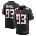 Men s Nike Calais Campbell Black Atlanta Falcons Game Player Jersey