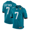 Byron Leftwich Jacksonville Jaguars Nike Retired Player Game Jersey   Teal