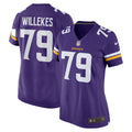 Kenny Willekes Minnesota Vikings Nike Women s Game Jersey   Purple