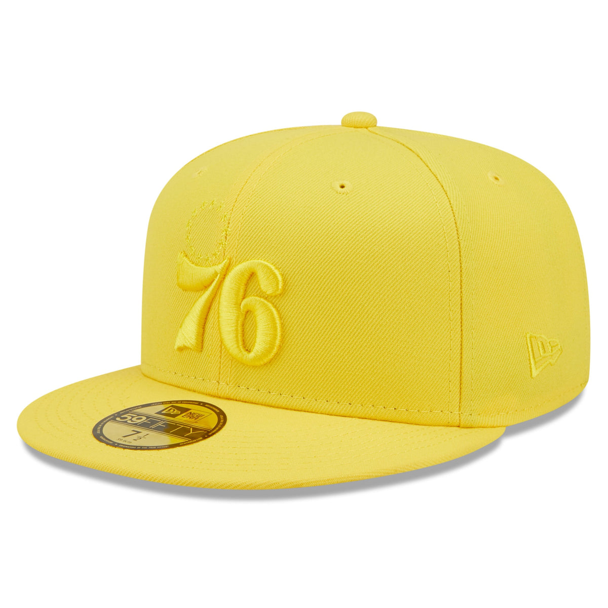Philadelphia 76ers New Era Color Pack 59FIFTY Fitted Hat - Yellow