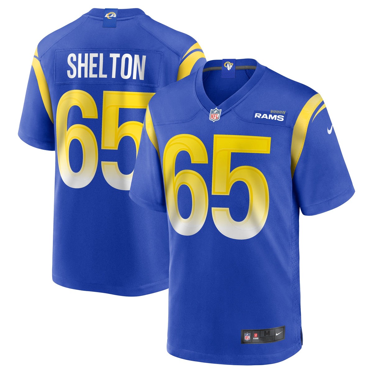 Coleman Shelton Los Angeles Rams Nike Game Jersey   Royal
