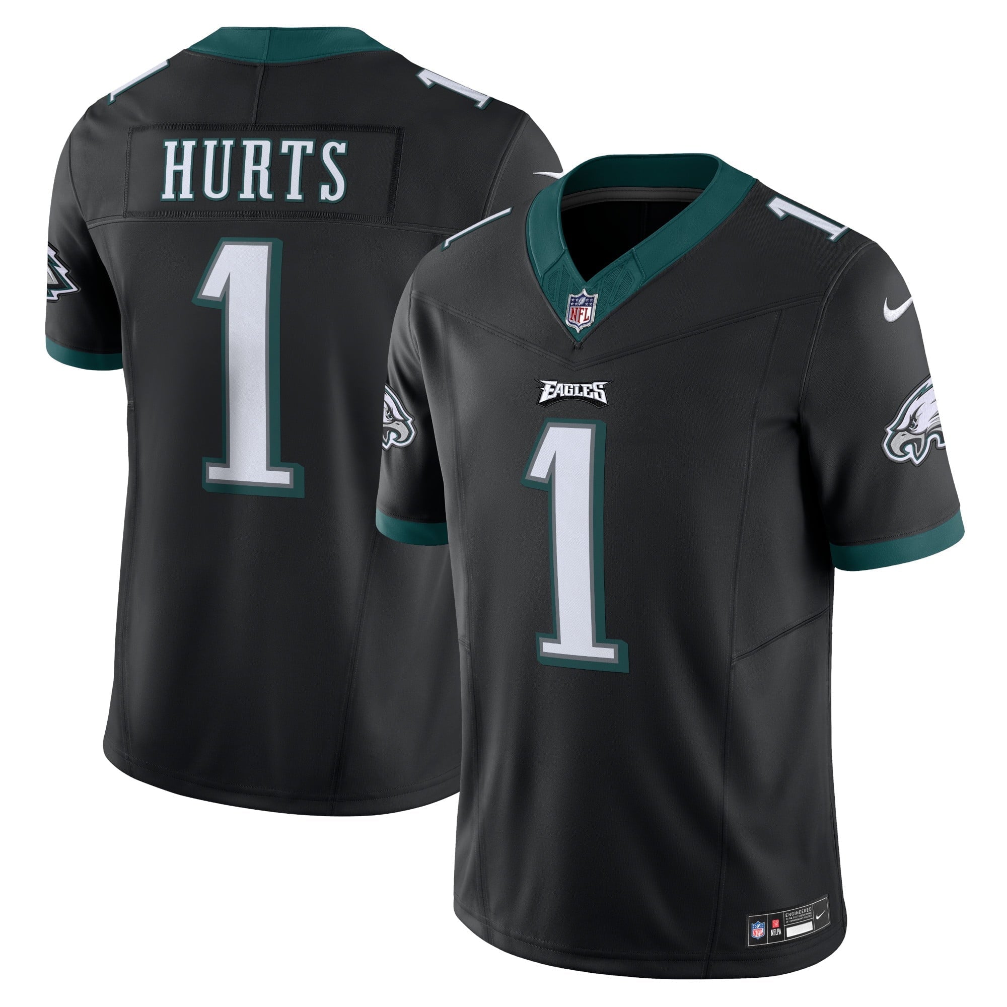 Men s Nike Jalen Hurts Black Philadelphia Eagles Vapor F.U.S.E. Limited Jersey