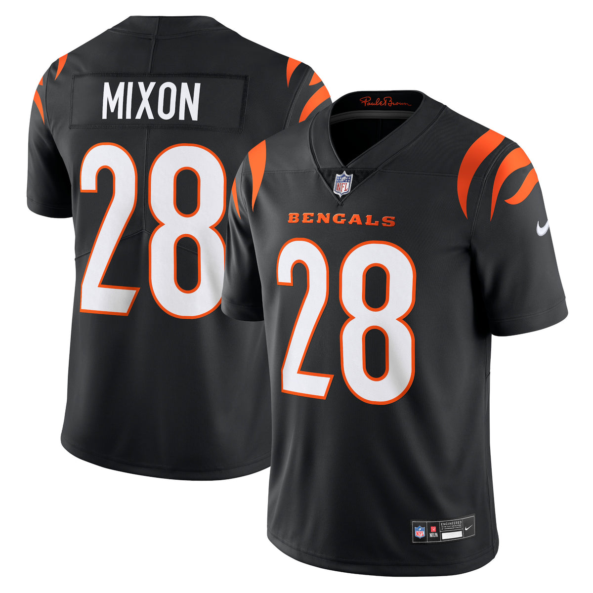 Joe Mixon Cincinnati Bengals Nike  Vapor Untouchable Limited Jersey   Black