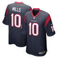Davis Mills Houston Texans Nike Game Jersey   Navy