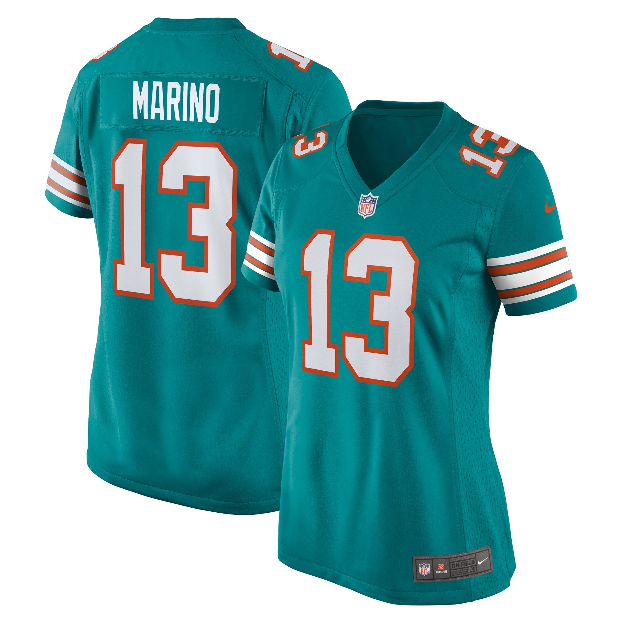 Dan Marino Miami Dolphins Nike Women s Retired Player Jersey   Aqua