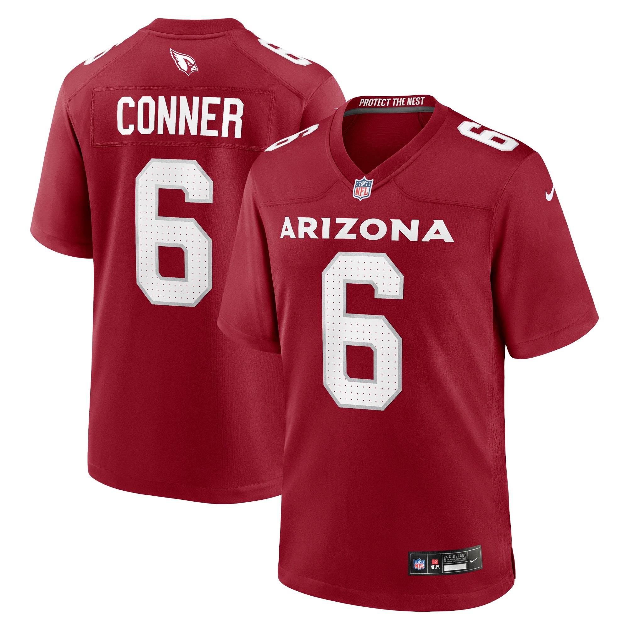 James Conner Arizona Cardinals Nike Home Game Jersey   Cardinal