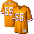 Derrick Brooks Tampa Bay Buccaneers Mitchell   Ness Big   Tall 1995 Legacy Retired Player Jersey   Orange