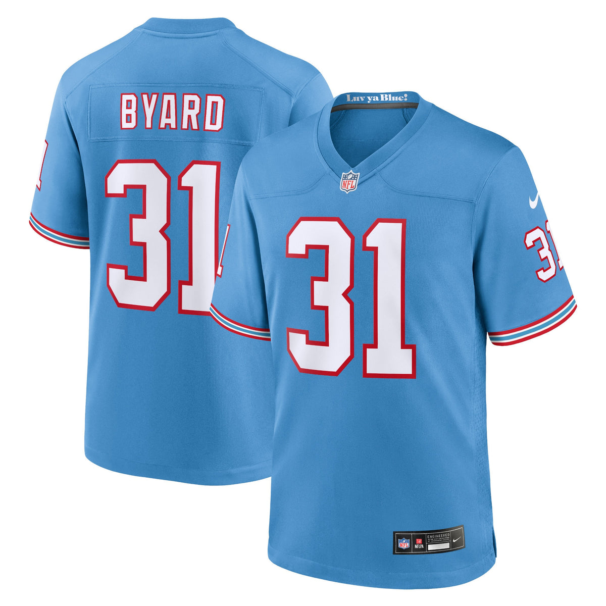 Kevin Byard Tennessee Titans Nike Youth Game Jersey   Light Blue