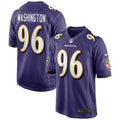Broderick Washington Baltimore Ravens Nike Game Player Jersey   Purple