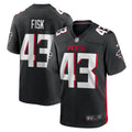 Men s Nike Tucker Fisk Black Atlanta Falcons Player Game Jersey