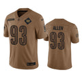 Men s Washington Commanders Jonathan Allen 2023 Brown Salute To Service Limited Stitched Jersey