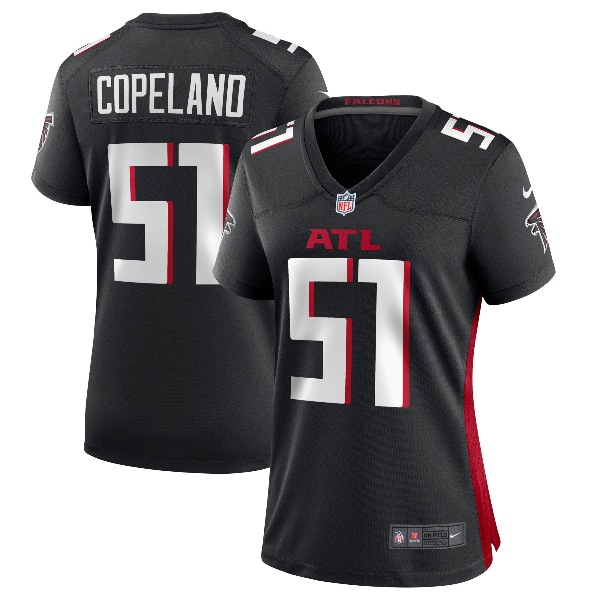 Brandon Copeland Atlanta Falcons Nike Women s Game Player Jersey   Black