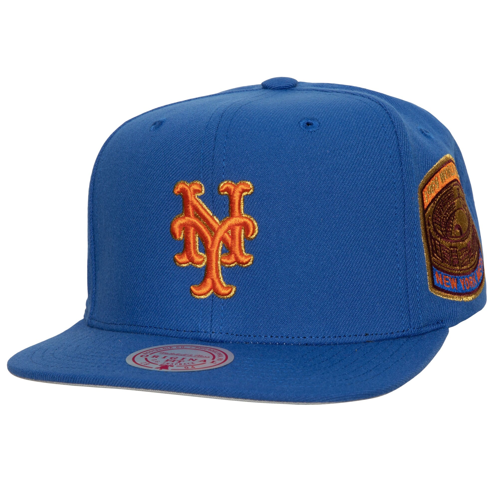 New York Mets Mitchell & Ness Champ'd Up Snapback Hat - Royal