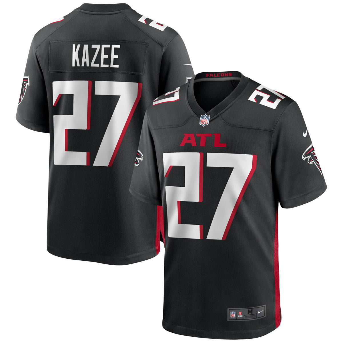 Damontae Kazee Atlanta Falcons Nike Game Jersey   Black