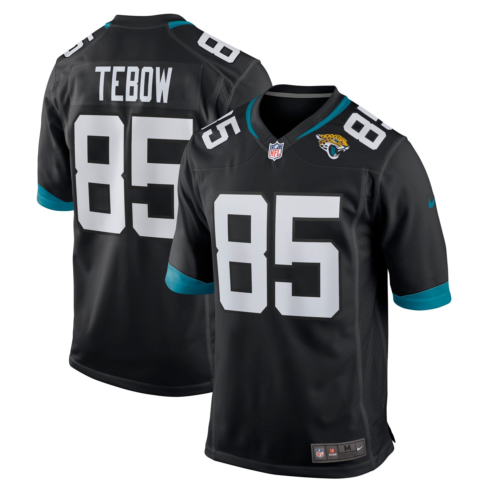 Tim Tebow Jacksonville Jaguars Nike Game Player Jersey   Black