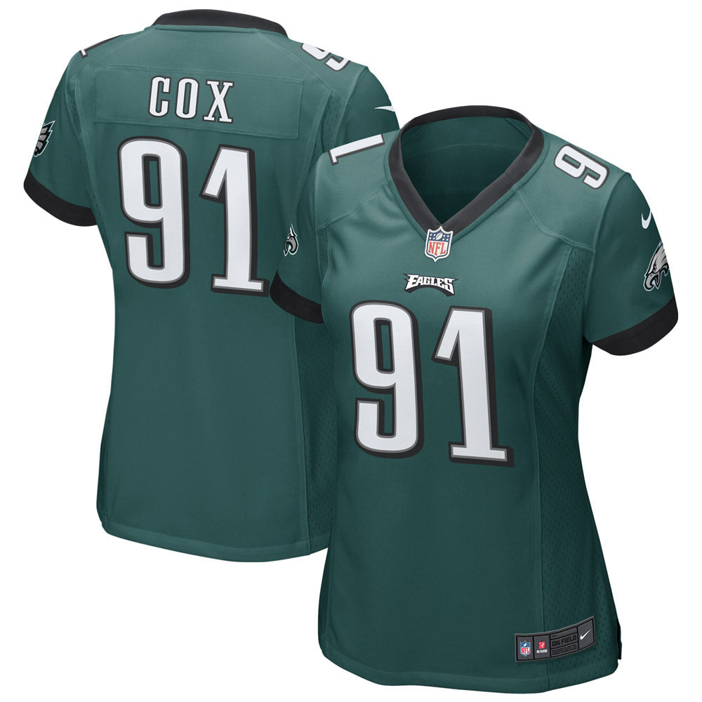 Women s Philadelphia Eagles Fletcher Cox Game Jersey Green