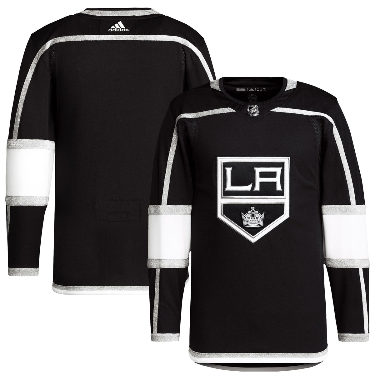 Los Angeles Kings adidas Home Primegreen Authentic Pro Blank Jersey - Black