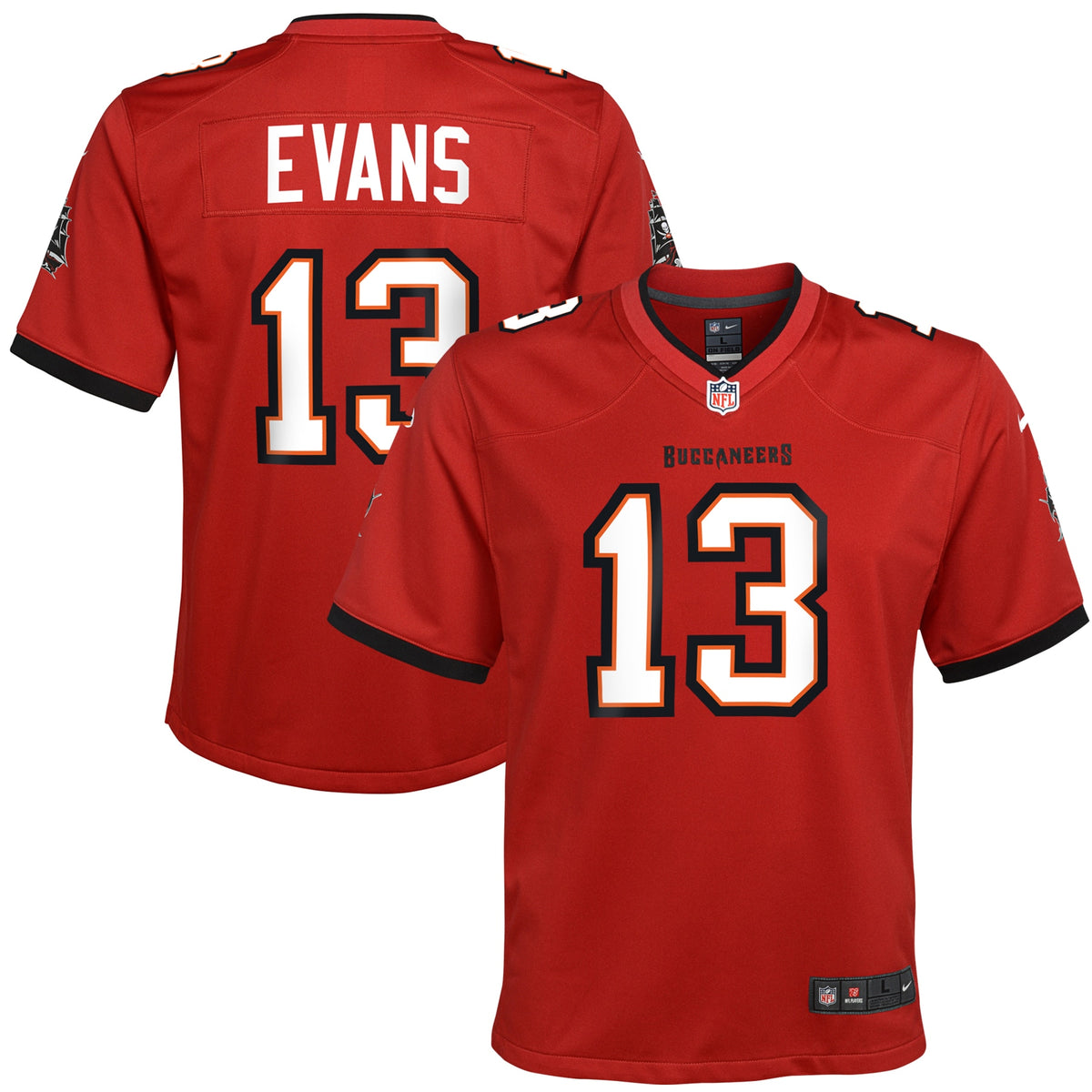 Mike Evans Tampa Bay Buccaneers Nike Youth Game Jersey   Red