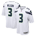 Russell Wilson Seattle Seahawks Nike Away Game Jersey White