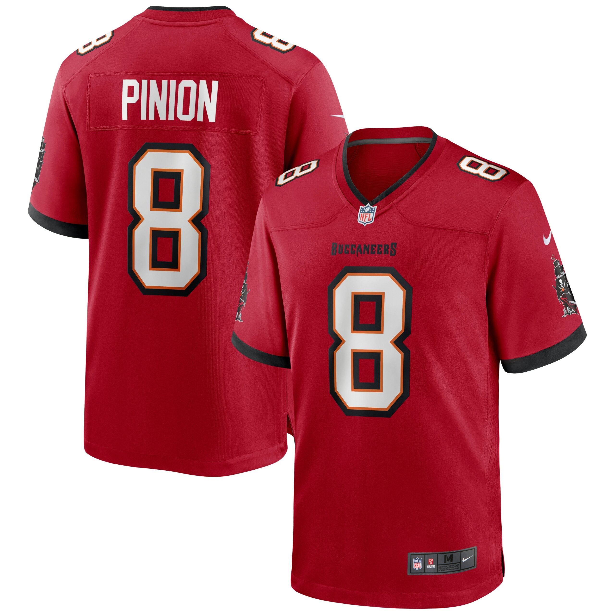 Bradley Pinion Tampa Bay Buccaneers Nike Game Jersey   Red