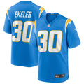 Men s Nike Austin Ekeler Powder Blue Los Angeles Chargers Game Player Jersey