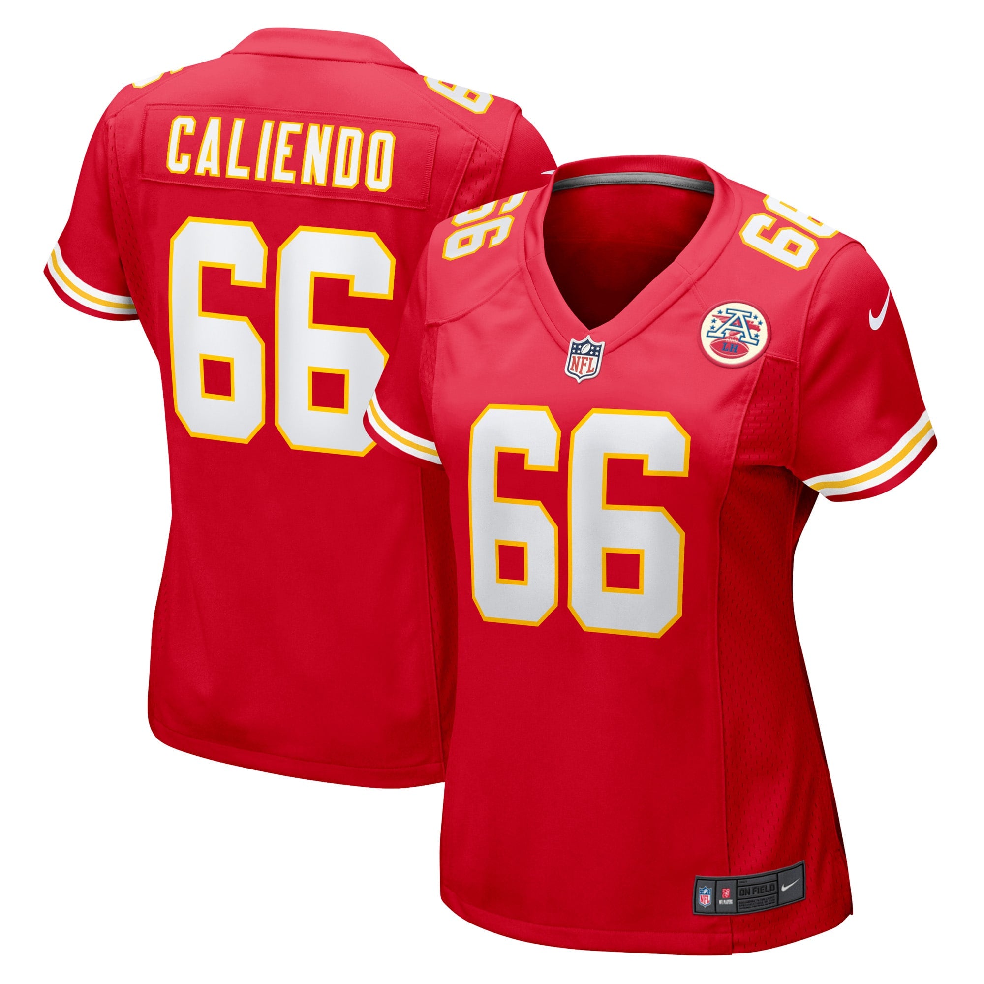 Mike Caliendo Kansas City Chiefs Nike Women s Game Player Jersey   Red
