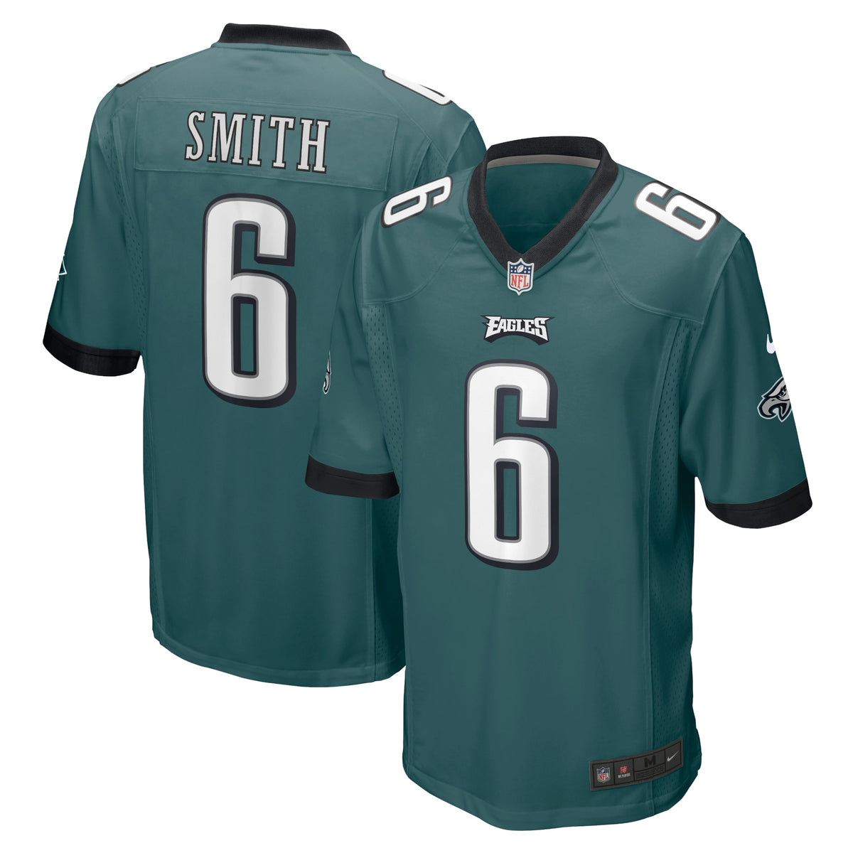 DeVonta Smith Philadelphia Eagles Nike Youth Game Jersey   Green