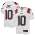 Mac Jones New England Patriots Nike Youth Game Jersey   White