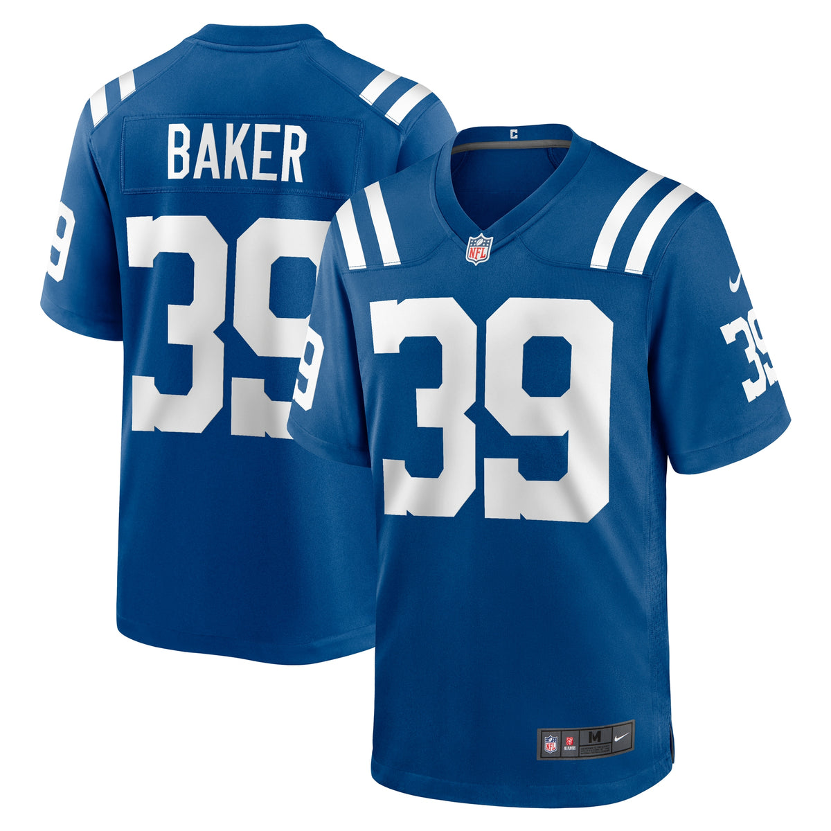 Darrell Baker Jr Indianapolis Colts Nike Team Game Jersey    Royal