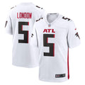 Men s Nike Drake London White Atlanta Falcons Away Game Player Jersey