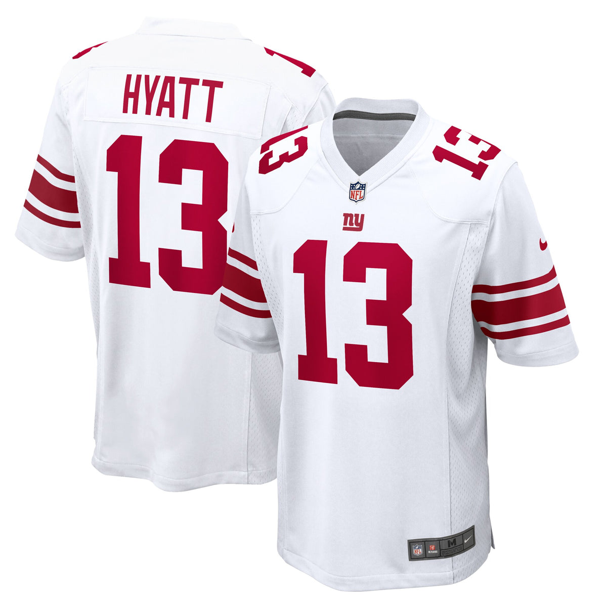 Jalin Hyatt New York Giants Nike Game Jersey White