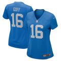 Jared Goff Detroit Lions Nike Women s Game Player Jersey   Blue