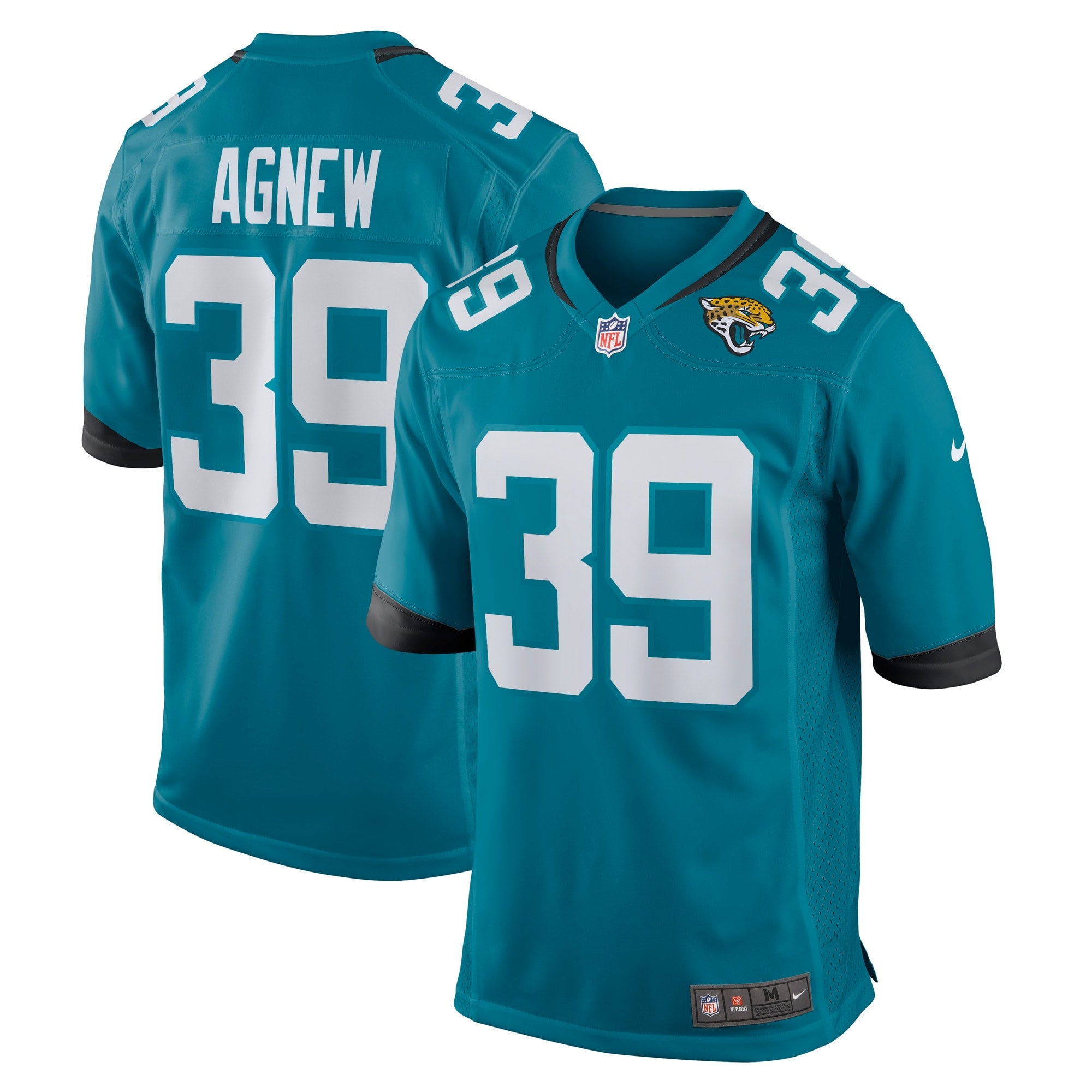 Jamal Agnew Jacksonville Jaguars Nike Game Jersey   Teal