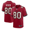 Men s Nike Kaylon Geiger Red Tampa Bay Buccaneers Game Player Jersey