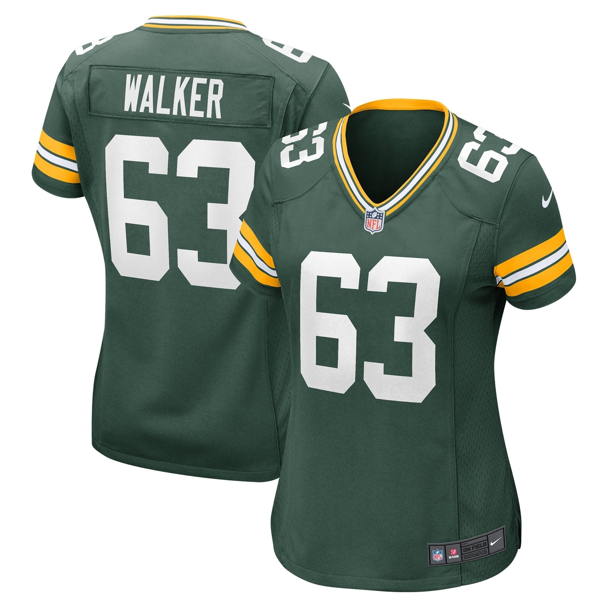 Women s Nike Rasheed Walker Green Green Bay Packers Player Game Jersey