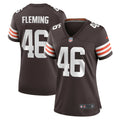 Don Fleming Cleveland Browns Nike Women s Retired Player Jersey   Brown