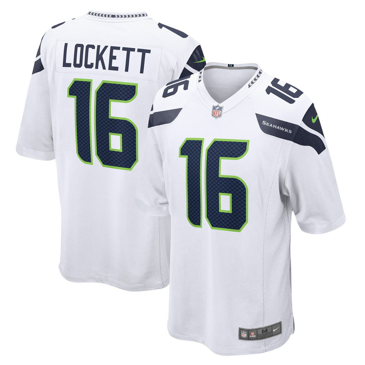 Tyler Lockett Seattle Seahawks Nike Game Jersey White