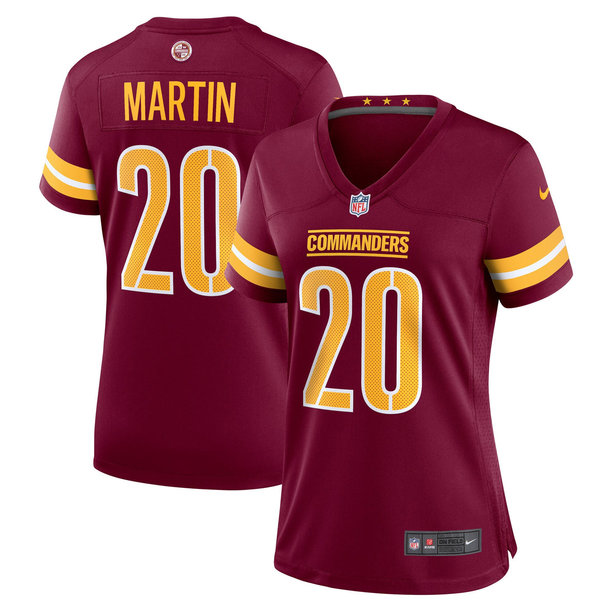 Jartavius Martin Washington Commanders Nike Women s Team Game Jersey   Burgundy