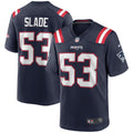 Chris Slade New England Patriots Nike Game Retired Player Jersey   Navy