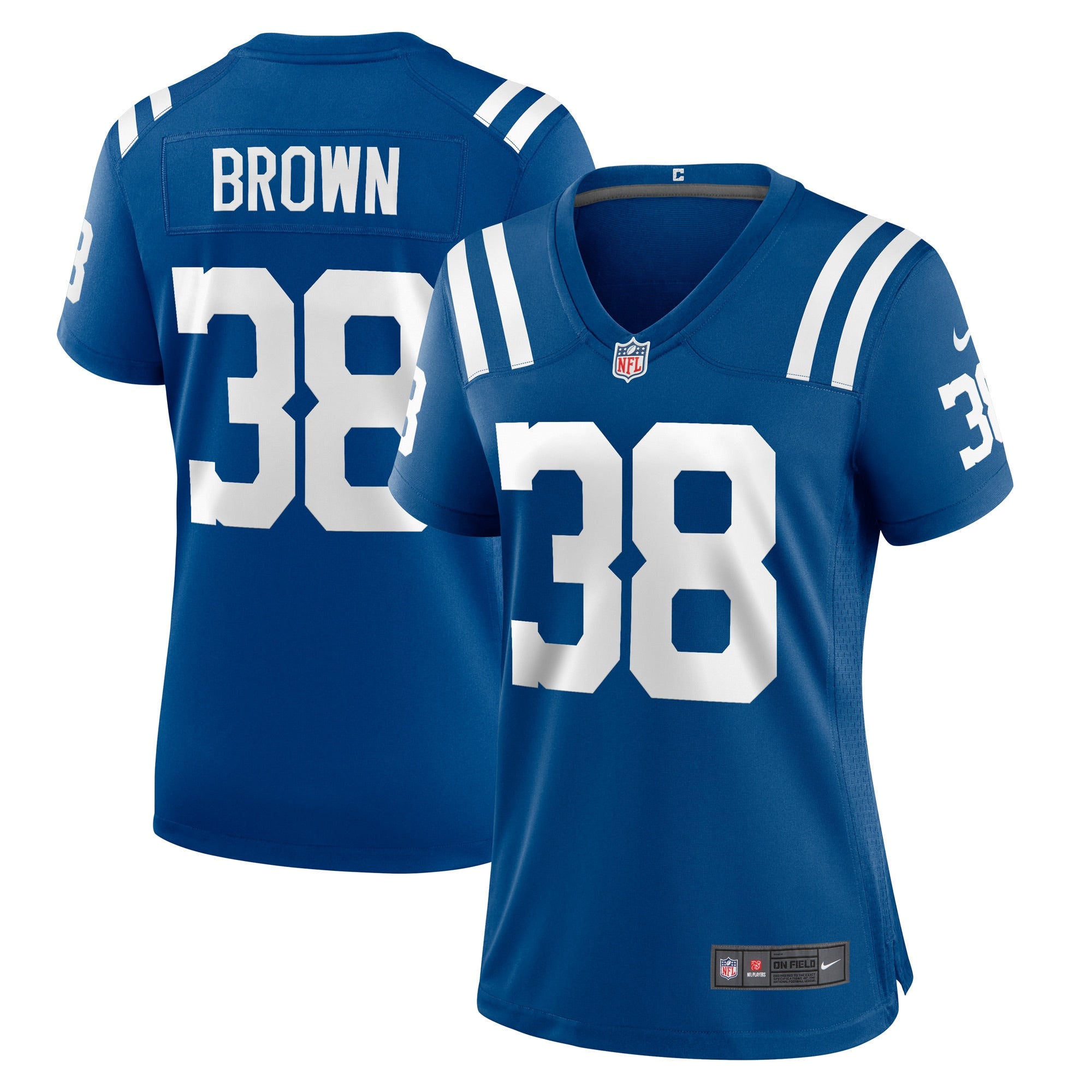 Tony Brown Indianapolis Colts Nike Women s Player Game Jersey   Royal