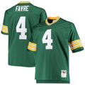 Brett Favre Green Bay Packers Mitchell   Ness Big   Tall 1996 Retired Player Replica Jersey   Green