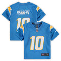 Justin Herbert Los Angeles Chargers Nike Preschool Game Jersey   Powder Blue