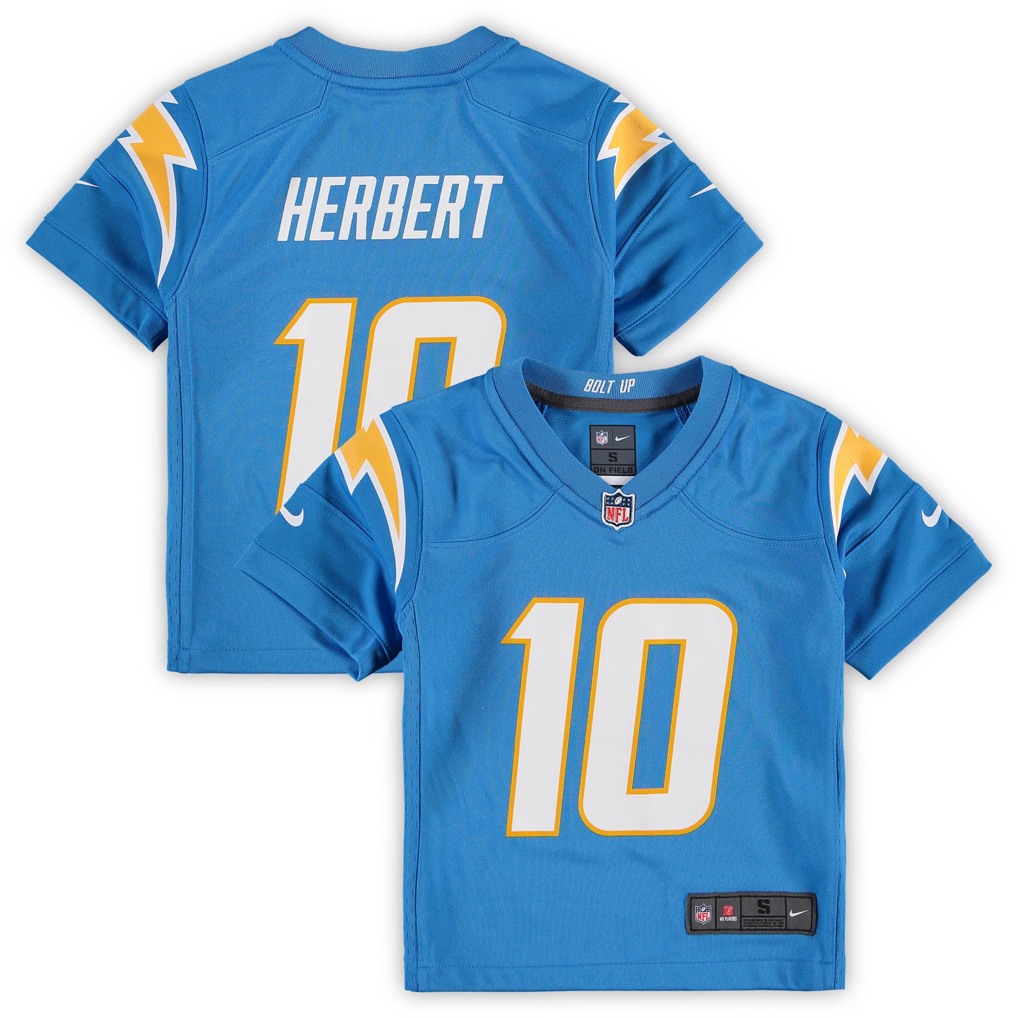 Justin Herbert Los Angeles Chargers Nike Preschool Game Jersey   Powder Blue