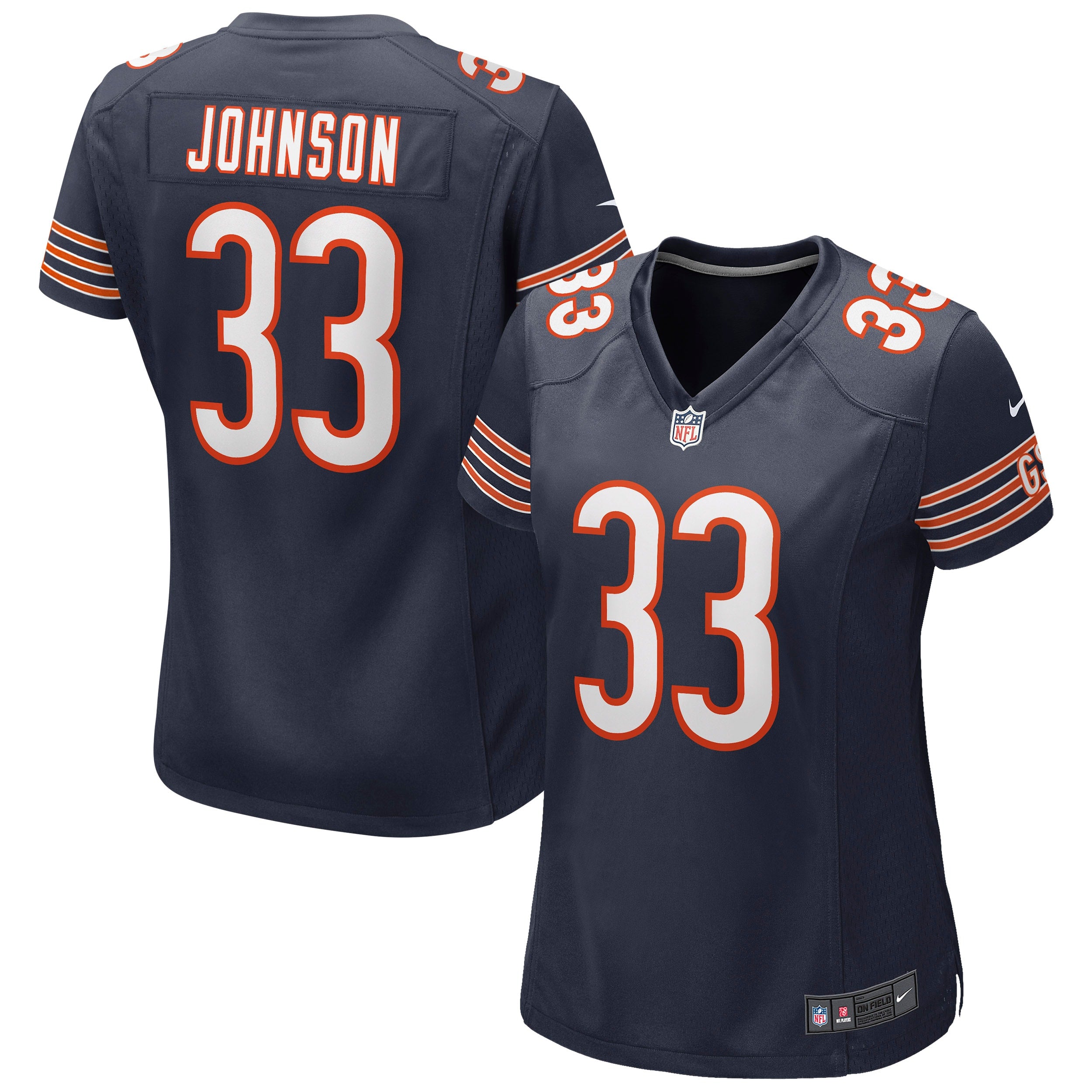 Jaylon Johnson Chicago Bears Nike Women s Game Jersey   Navy