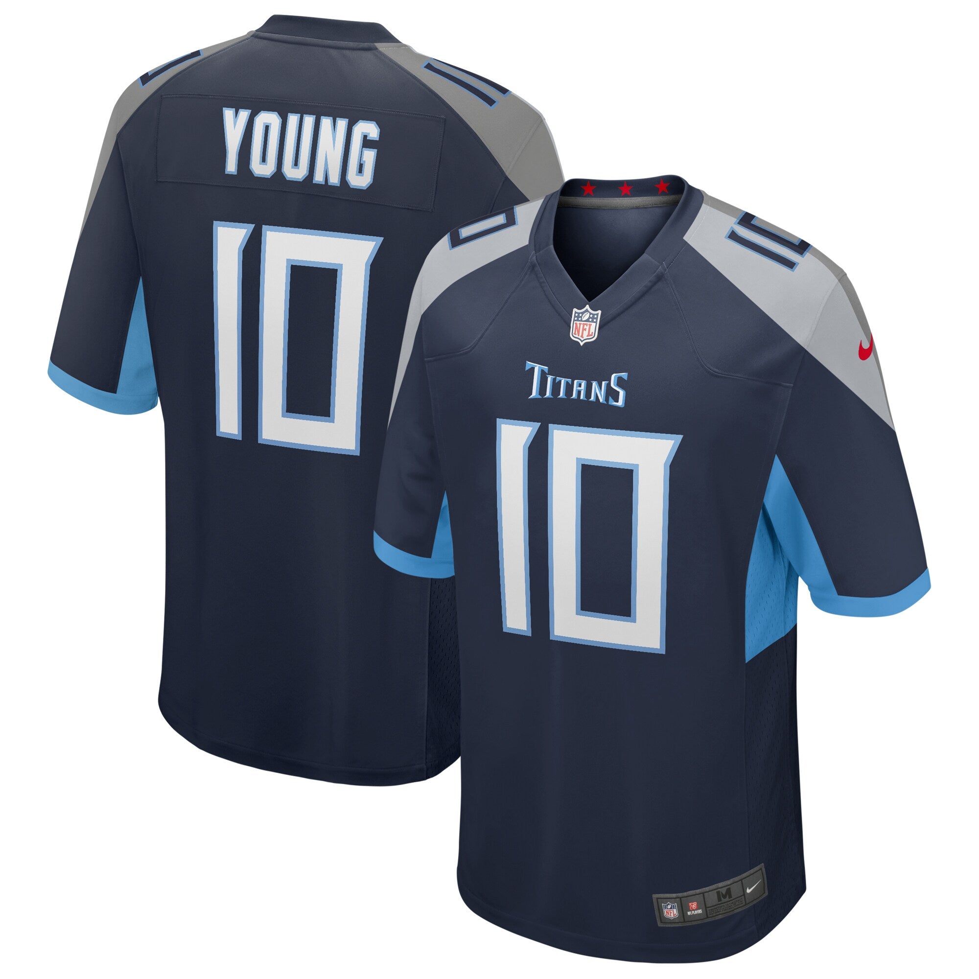 Vince Young Tennessee Titans Nike Game Retired Player Jersey   Navy