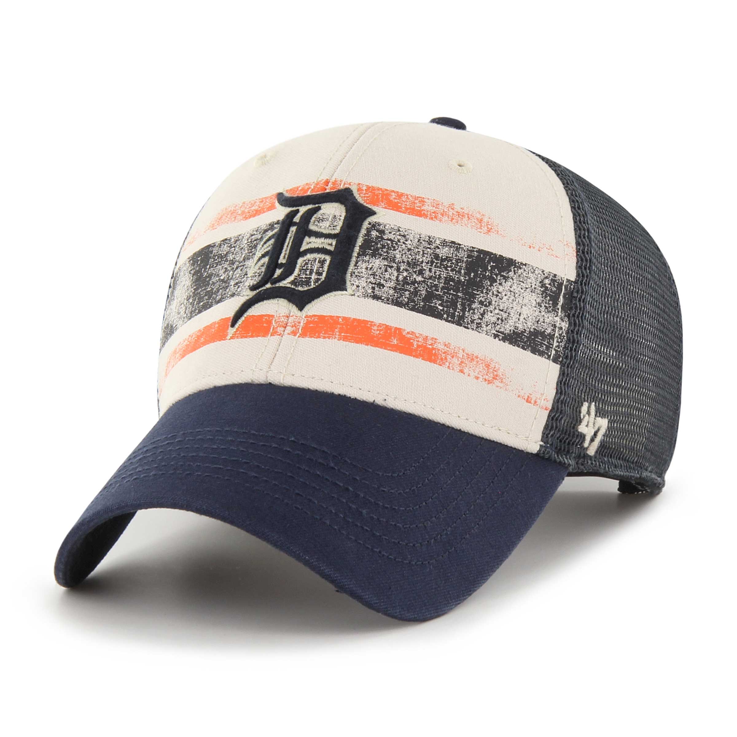 Detroit Tigers '47 Breakout MVP Trucker Adjustable Hat - Navy