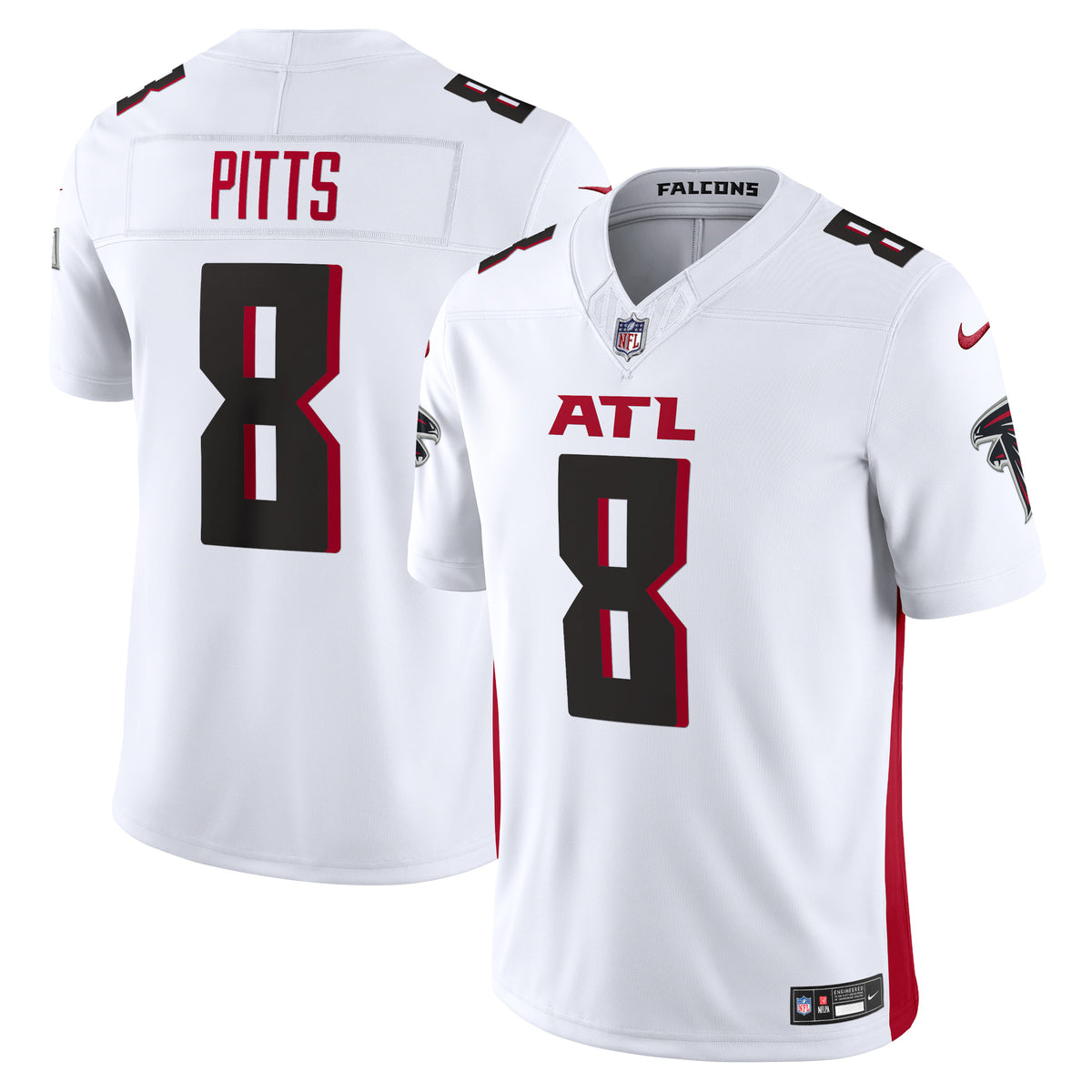 Kyle Pitts Atlanta Falcons Nike Vapor F.U.S.E. Limited Jersey   White